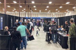 The Comox Hiring & Post-Secondary Education Expo offers a unique chance to speak directly with hiring managers and recruiters. Photo courtesy of Black Press Media.