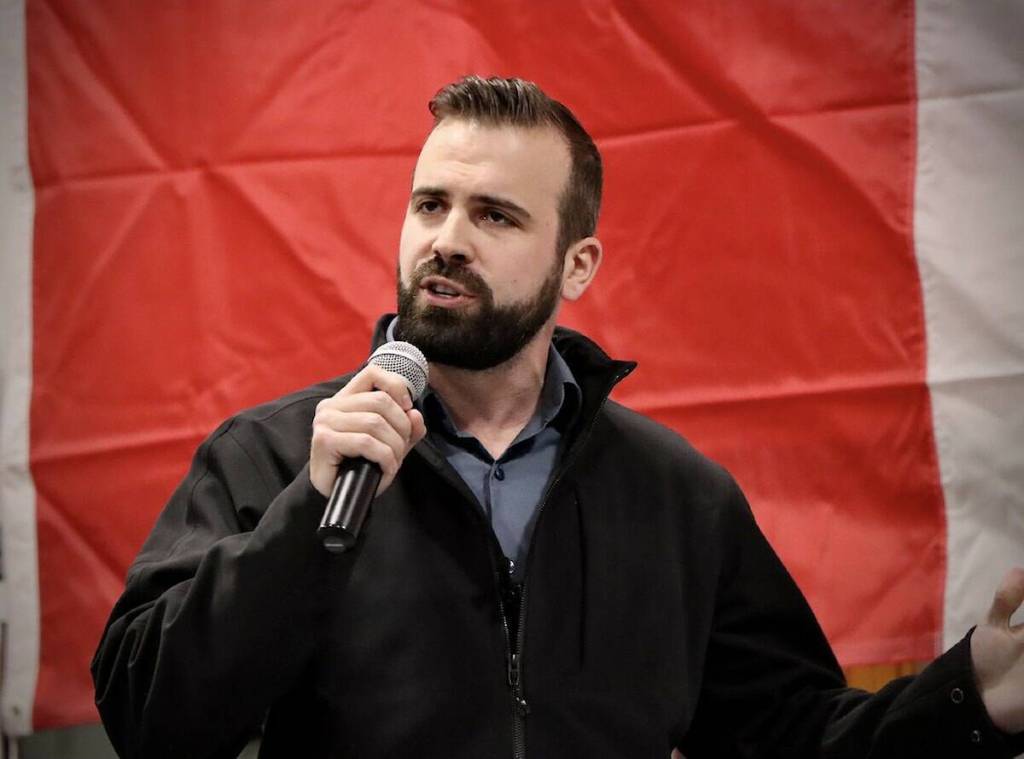 Conservative North Island-Powell River MP Aaron Gunn will hold a town hall in Port McNeill on March 16. (North Island Gazette file photo)